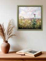 Картина на стену интерьерная на холсте 43х43 см