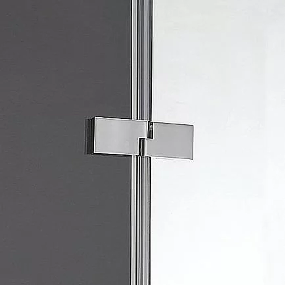 Душевой уголок Cezares Bergamo 120х100 BERGAMO-RH-1-120/100-ARCO стекло прозрачное/профиль хром