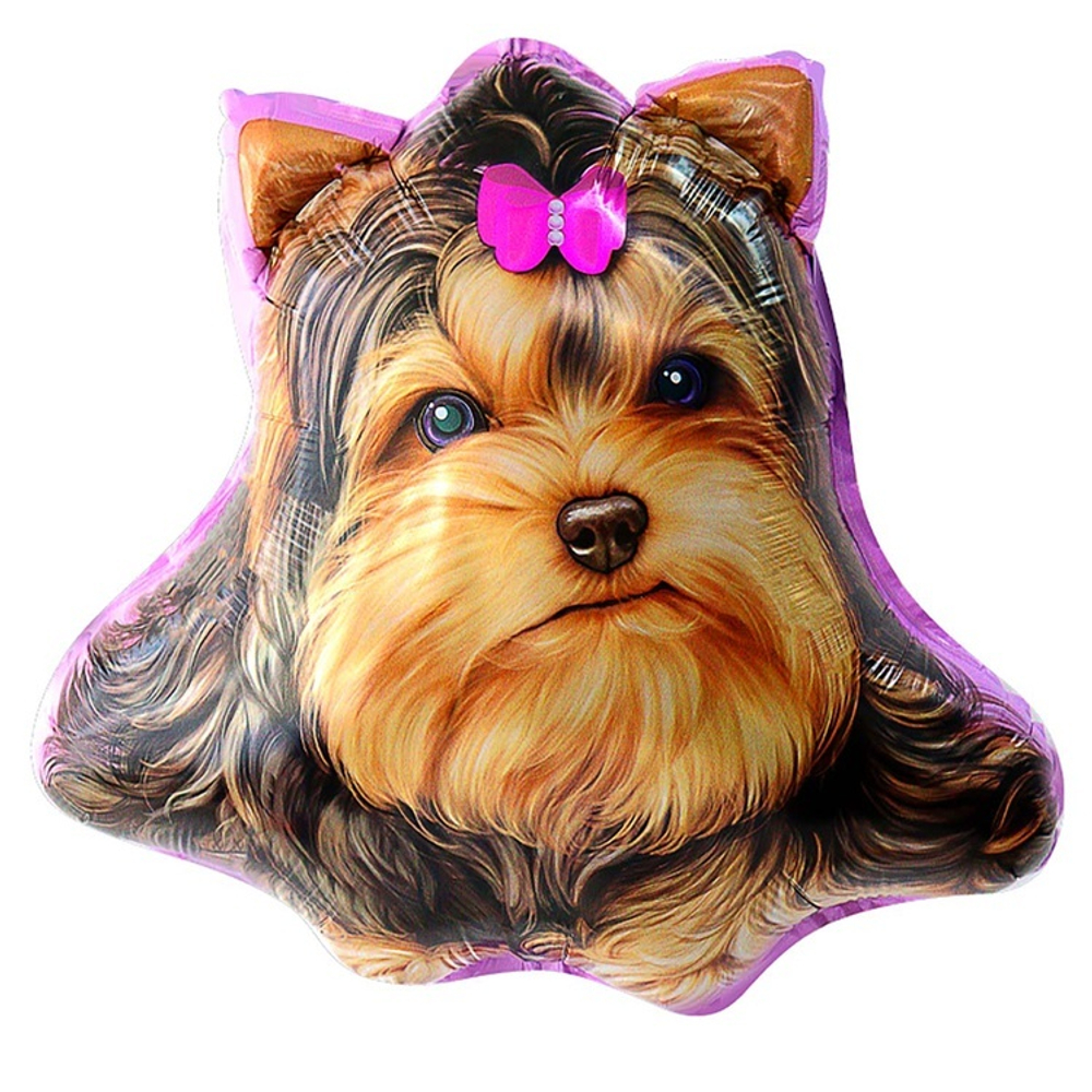 Фольгированный шар-фигура «Йоркширский терьер», 56 см