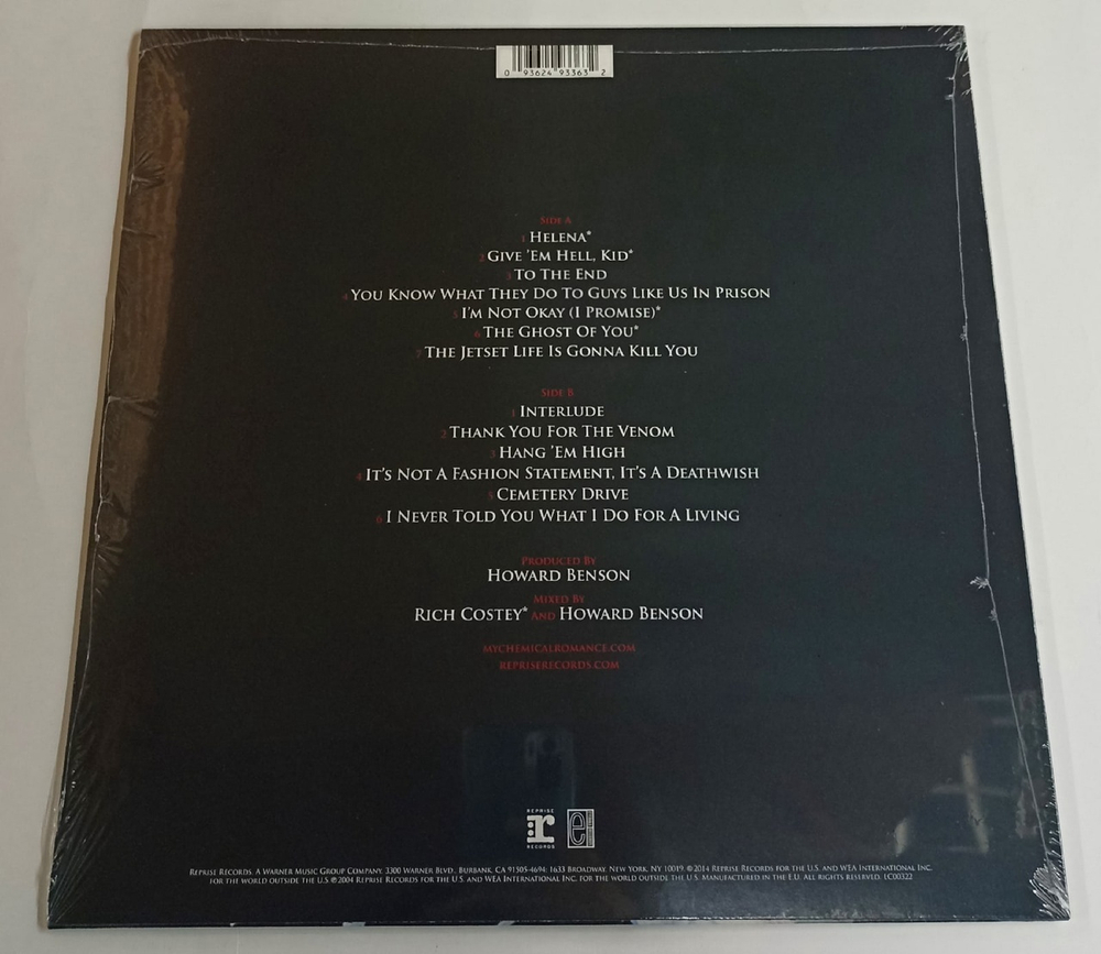 MY CHEMICAL ROMANCE/THREE CHEERS FOR SWEET REVE NGE