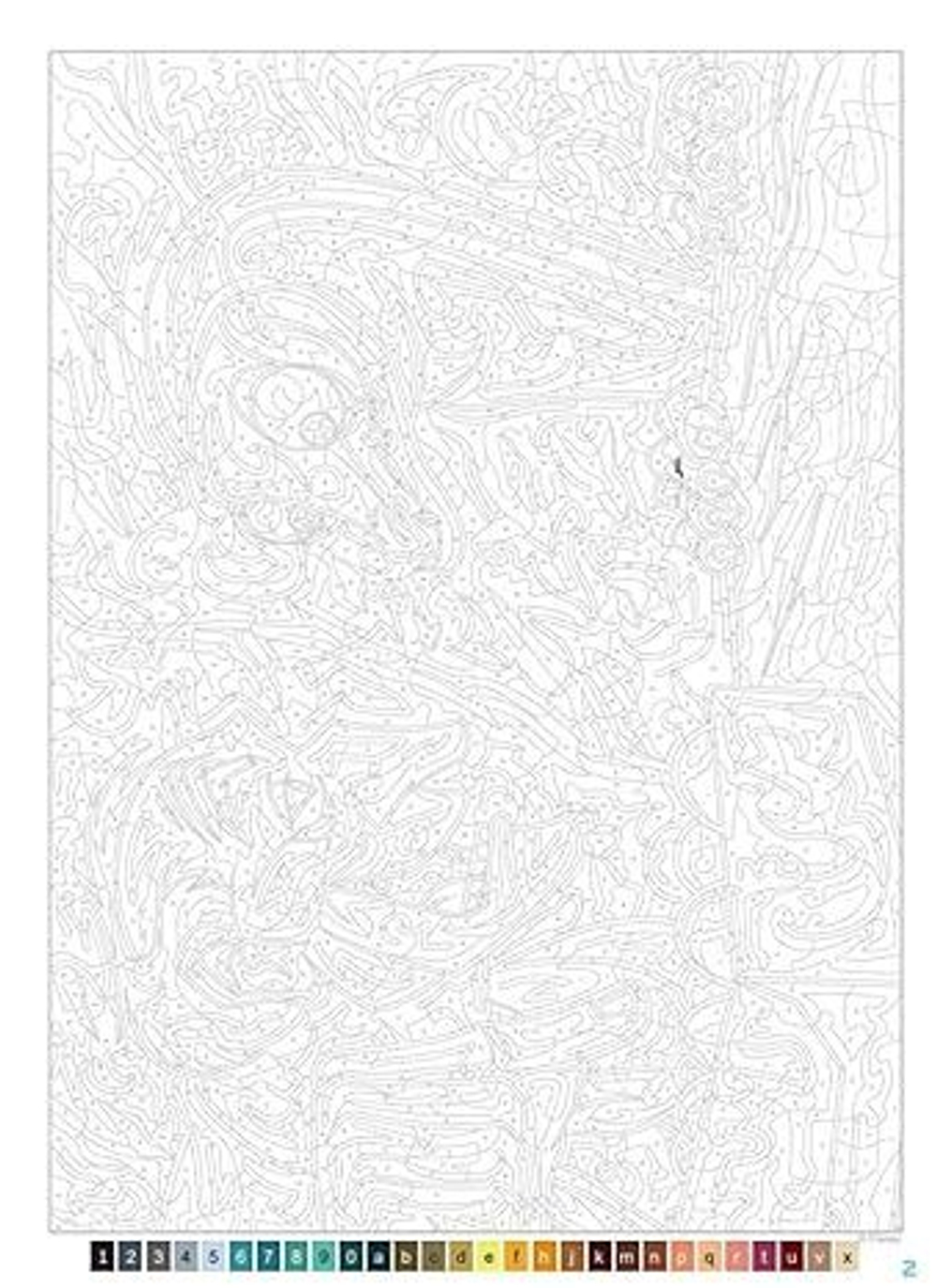 Раскраска по номерам Coloriages mysteres Disney - Злодеи, 128стр.