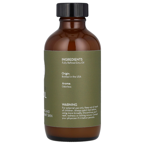 Pure Body Naturals, Жир страуса эму, 118 мл (4 жидк. унц.)