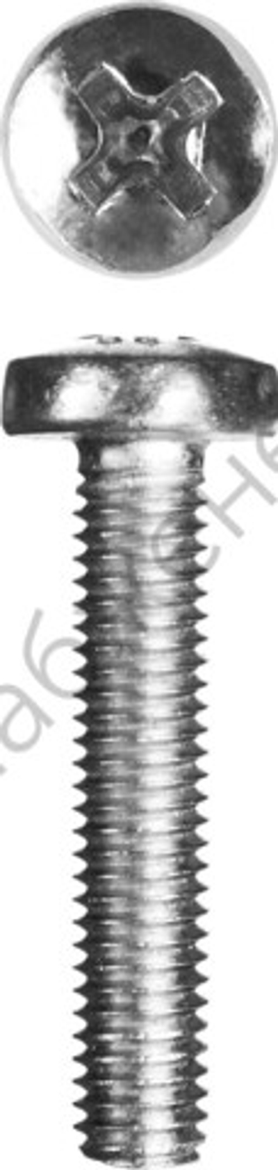 ЗУБР DIN 7985 кл. пр. 4.8, M5 x 25 мм, винт с полусферической головкой, цинк, 5 кг (303150-05-025)