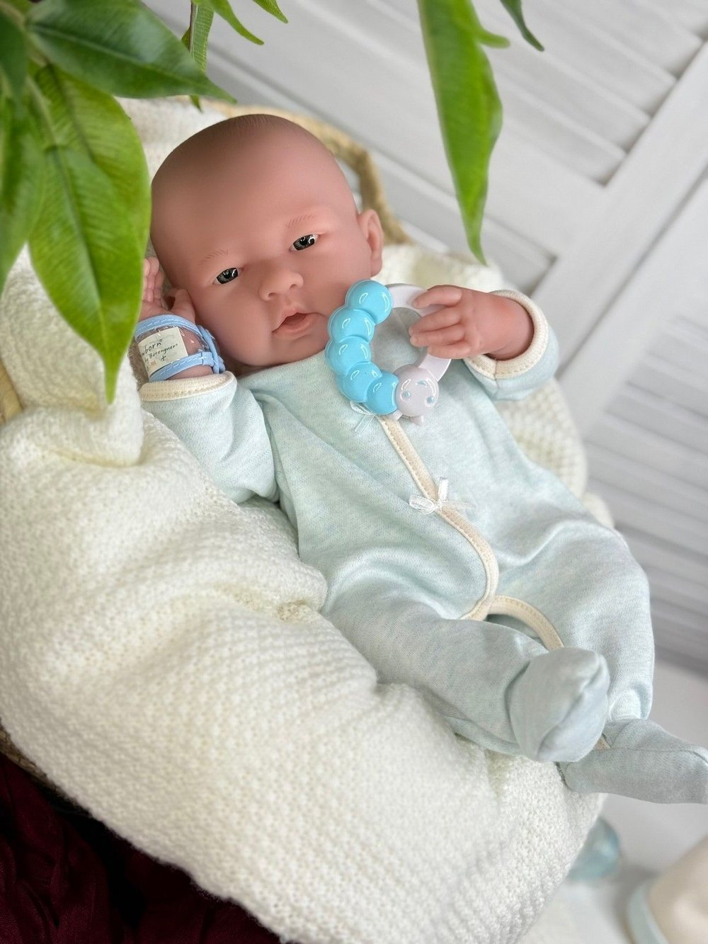 Кукла BERENGUER мягконабивная 39см Newborn (18790)