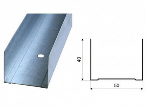 Профиль ПН 50х40мм 0,6мм 3м ТУ