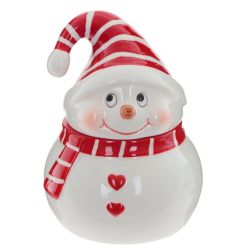 GAEM Емкость для сыпучих продуктов "Снеговик", 350 мл, L10 W10 H15 см