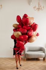 Воздушные шары №6233 (37 сердец)