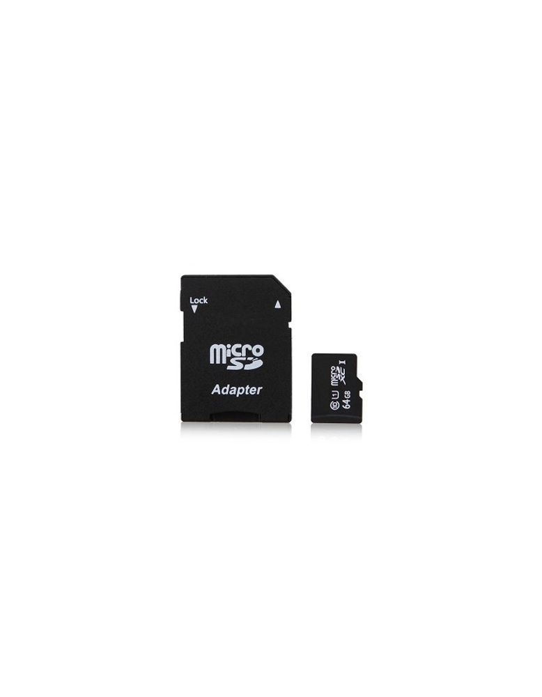 Micro SecureDigital 128Gb QUMO QM128GMICSDXC10U1 (MicroSDXC Class 10 UHS-I, SD adapter)