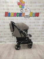 Коляска прогулочная Baballo Future 2024 бежевая (черная рама)