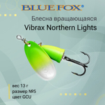 Блесна для рыбалки вращающаяся BLUE FOX Vibrax Northern Lights