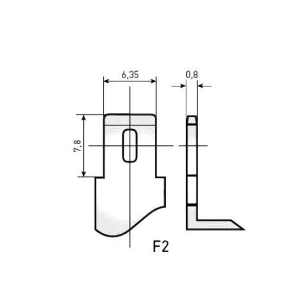 Клемма ET MDD 6.3-F2