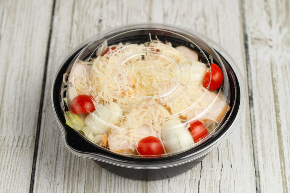 Салат «Цезарь» с курицей банкетный 260гр.