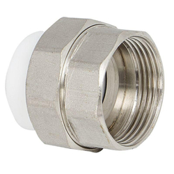 Муфта разъемная американка ППР 32 х 1 1/4" ВР VALFEX PP-R полипропиленовая белая