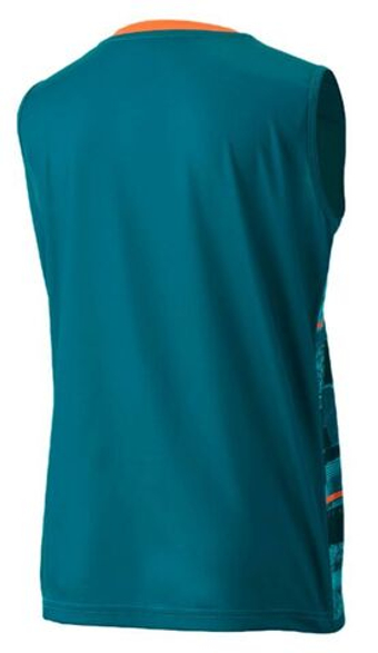 Женский топ теннисный Yonex Sleeveless Club - Бирюзовый