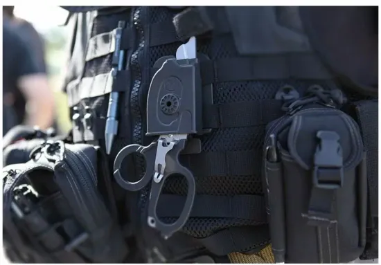 Мультитул ножницы тактические медицинские Leatherman Raptor, черный A315