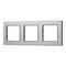 Рамка алюминиевая FRM-PRESTO-ALS-3-GR Arlight 043858