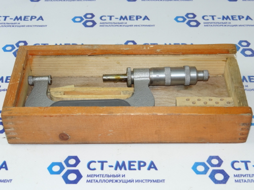 Микрометр резьбовой МВМ- 75 (50-75мм.) Ц/д 0,01мм. Уценка
