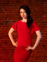 Топ для танцев с крыльями