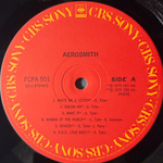 Aerosmith ‎– Aerosmith (Япония 1978г.)