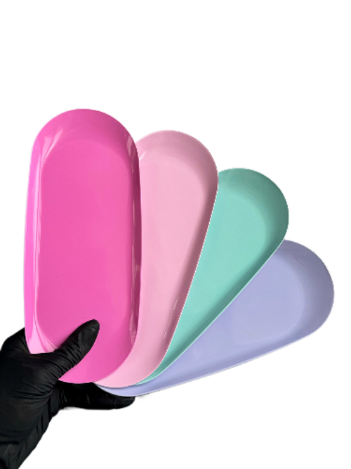 Лоток металлический овал Pink House