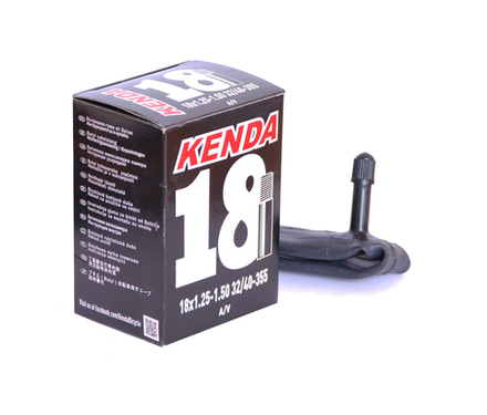 Камера 18" авто "узкая" 1.25-1.50 (32/40-355) для складных вело (50) KENDA