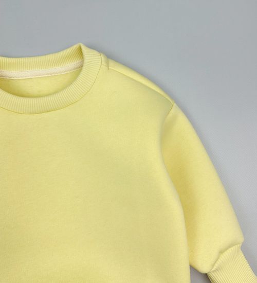 Свитшот из футера с начесом, Банан