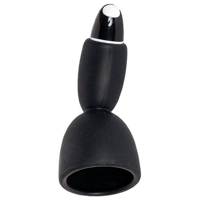 Вибромассажер для головки полового члена Booster , 7 режимов (черный) (Цвет: черный)