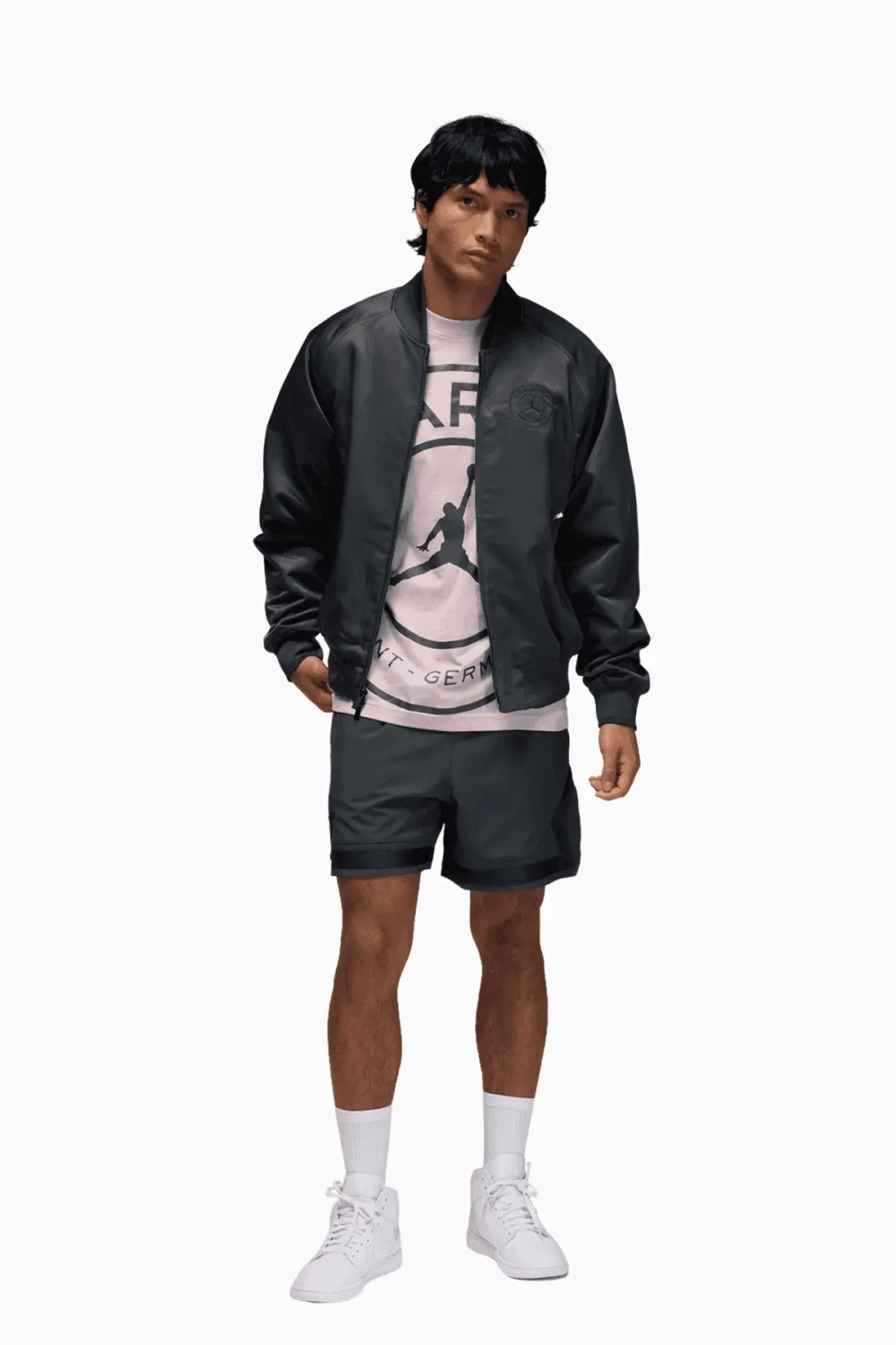 Куртка Nike PSG x Jordan 25/26 Anthem - черный