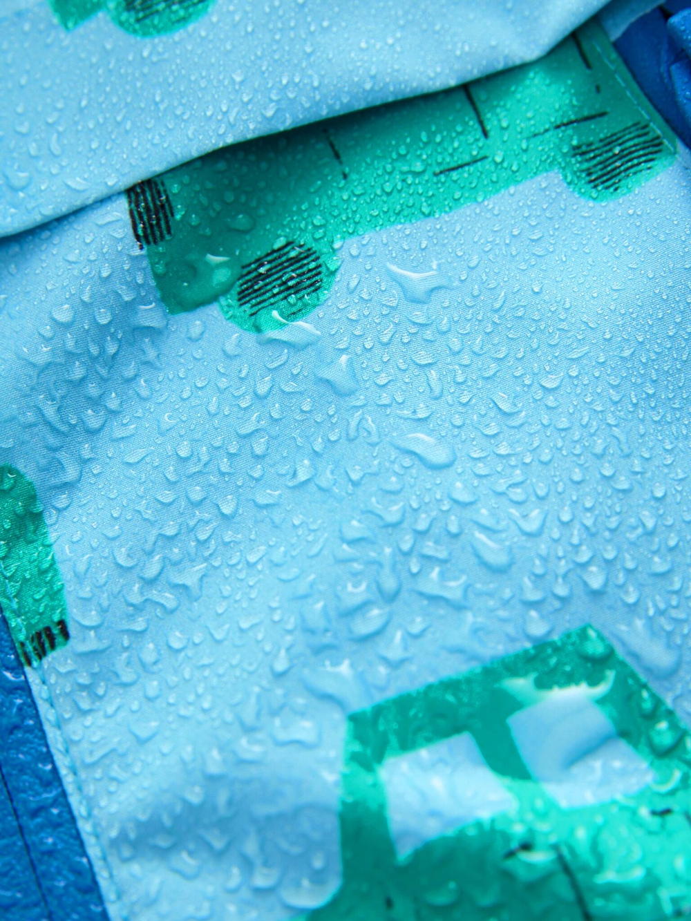 Куртка непромокаемая с капюшоном для мальчика Next Q61-759, Голубой