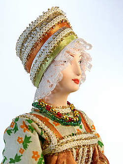 Кукла коллекционная Русская красавица Севера России