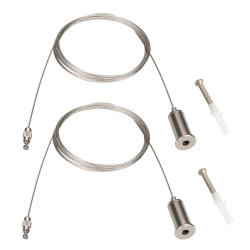 Подвес ARL-2x2m Set SILVER (Pad 3x2mm) (Arlight, Металл) 040646