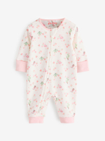 Комбинезон / Cлип для малышей Next B86-038, 3 шт., Бежевый, Светло-розовый