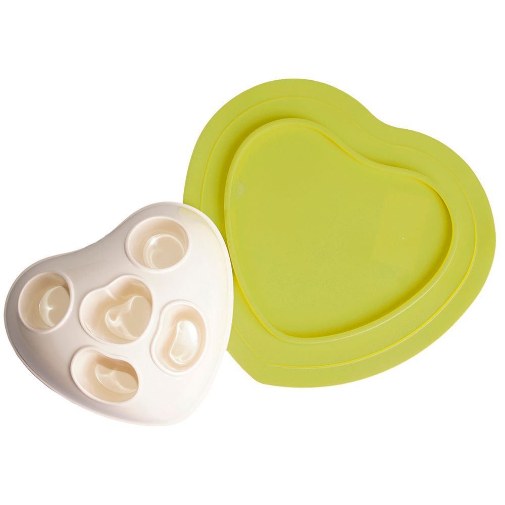 Миска SuperDesign силиконовая для медленного поедания, светло-зеленая Миска SuperDesign силиконовая для медленного поедания, светло-зеленая
