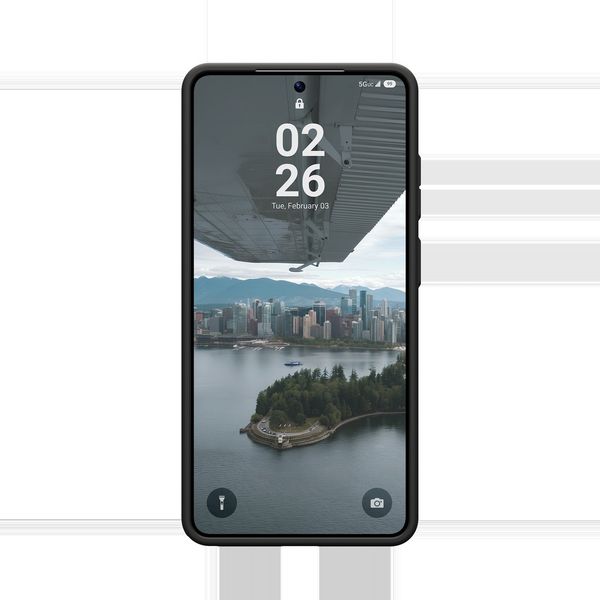 Чехол Uag Fibr Armr Kevlar Case для Galaxy S26 Ultra, Оранжевый/Угольный | Orange/Charcoal