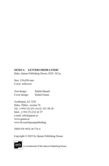 Letters From A Stoic