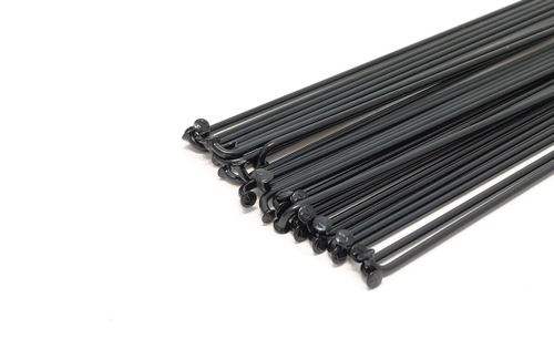 Спица 274 мм x 14G , с ниппелем, нержавеющая сталь, черная (144)