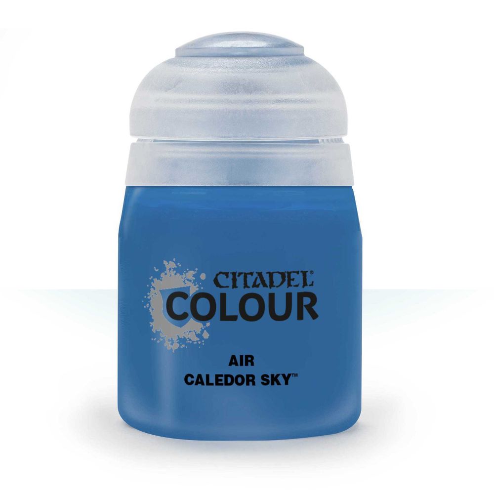 Краска акриловая Citadel Air для Аэрографа - Air: Caledor Sky (24ml) Краска акриловая Citadel Air для Аэрографа - Air: Caledor Sky (24ml)