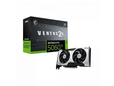 Видеокарта MSI Nvidia GeForce RTX 5060 Ti Ventus [RTX 5060 Ti 8G VENTUS 2X OC PLUS]