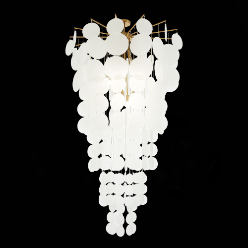 SL1231.303.12 Люстра подвесная ST-Luce Латунь/Белый E14 12*60W