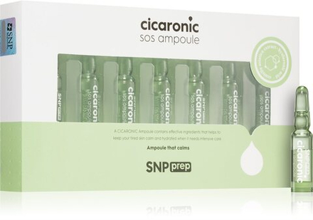 SNP Prep Cicaronic - интенсивно успокаивающий уход в ампулах /   7x1,5  ml  / GTIN 8809548092476