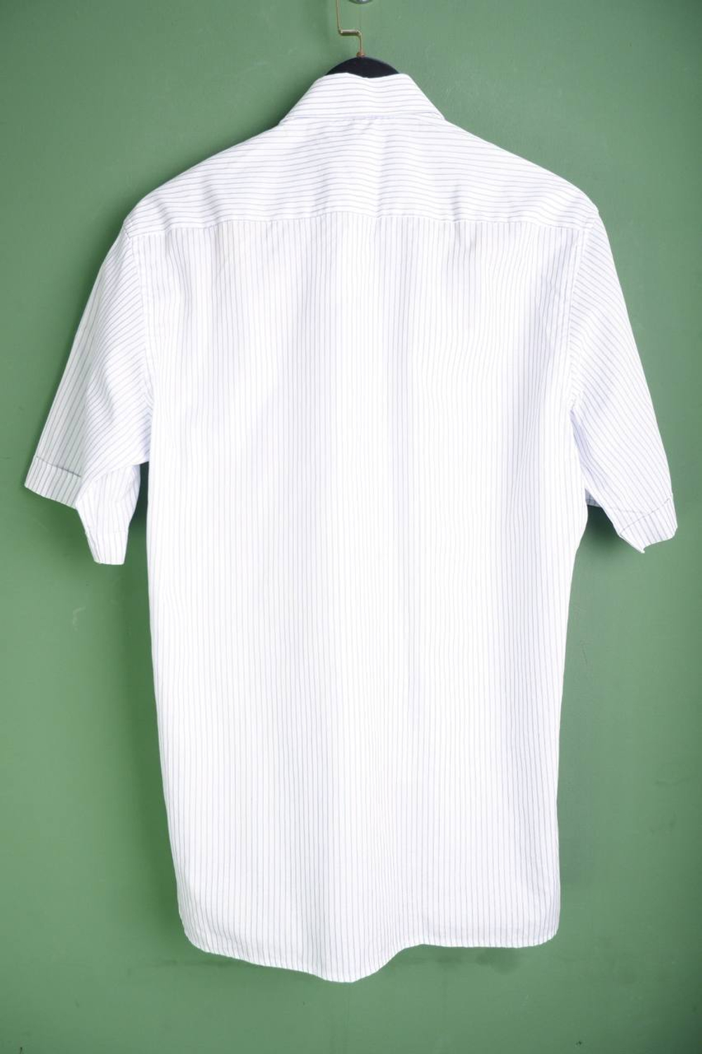 Рубашка Eterna в полоску, маркировка 40, визуально 46/48 размер