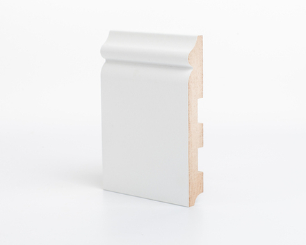 Плинтус напольный под покраску P8.137.18 МДФ Deartio 137x16x2070 мм