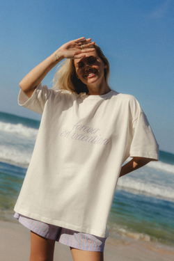 Футболка FOREVER ON VACATION, молочная