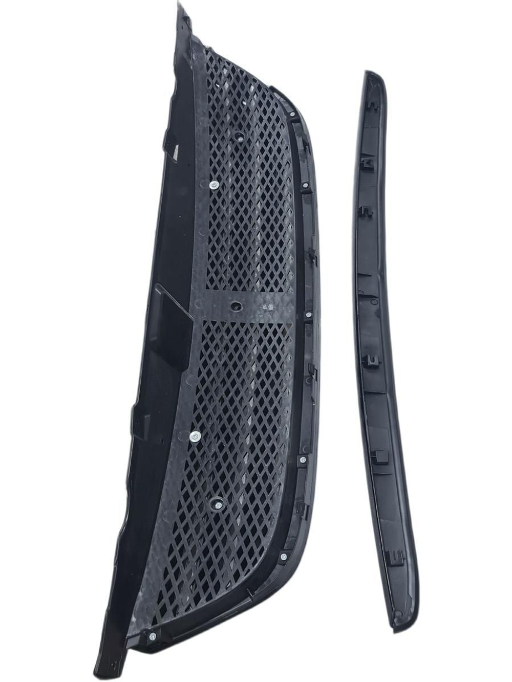 Решетка на Лачетти плюс сабля чёрный глянец AMG