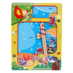 Развивающая игрушка деревянная Рыбалка магнитная, C-41816