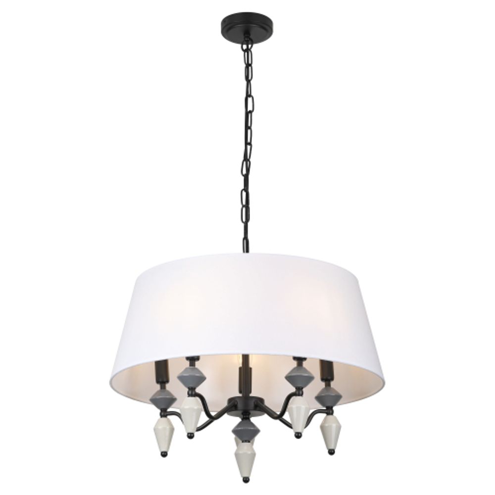 Люстра Rivoli Alisia 2096-310 5 х Е14 40 Вт классика | Классика