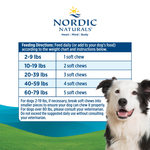 Nordic Naturals, омега-3 для кожи и шерсти, для собак, костный бульон, 30 жевательных таблеток, 150 г (5,29 унции)