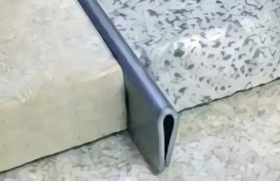 Разделительный стыковочный профиль из нержавеющей стали