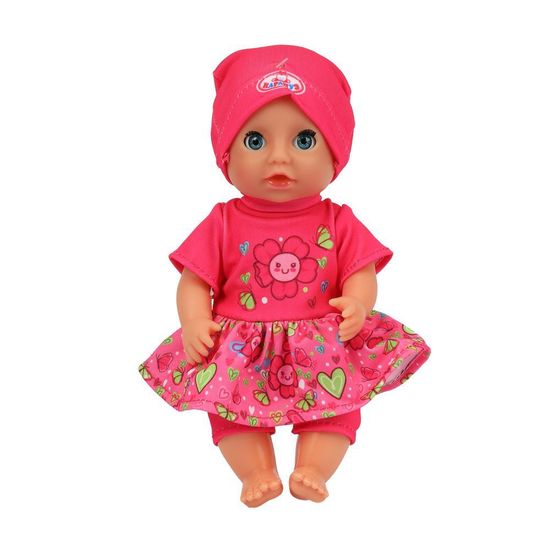 Пупс озвуч Шаинский музыка 20см, пьет, писает, закр. глазки, 3акс КАРАПУЗ