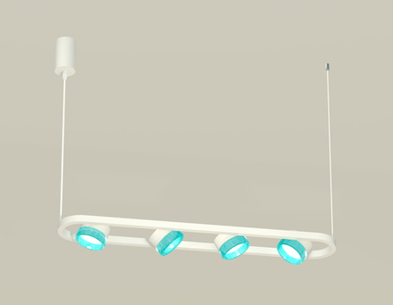 Ambrella Комплект подвесного поворотного светильника с композитным хрусталем Traditional DIY XB9163201